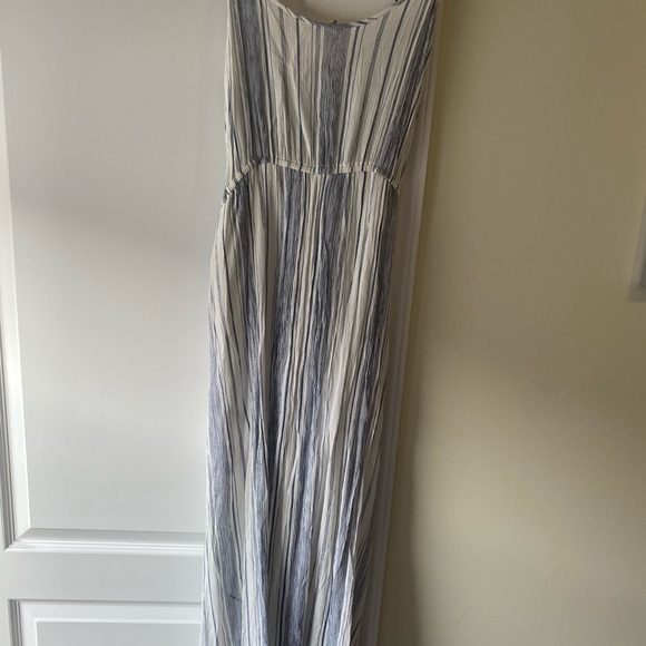 Striped wrap dress - Picture 3 of 5